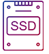 100% SSD Storage